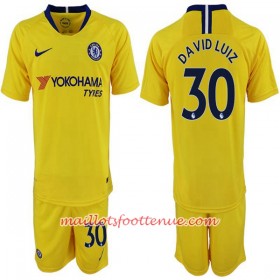 Maillot/Tenue Chelsea David Luiz 30 Enfant Extérieur 2018/2019